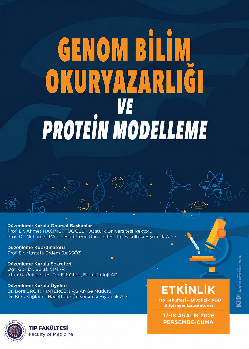 Genom Bilim Okuryazarlığı ve Protein Modelleme Eğitimi