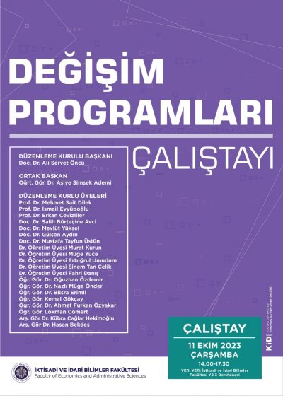 Değişim Programları Çalıştayı