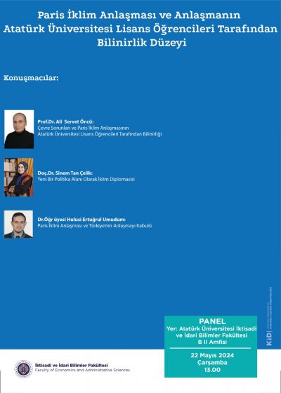 Paris İklim Anlaşması Paneli