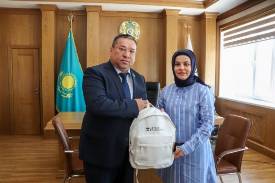 Bölümümüz Öğretim Elemanlarından Asiye Şimşek Ademi, Orhun Değişim Programı Kapsamında Kazakistan’da