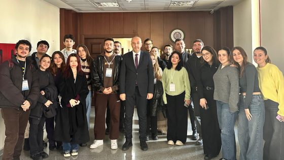 IVSA-Erzurum IVSA-Kıbrıs Öğrenci Değişimi Etkinliği Kapsamında Misafir Öğrenciler Yönetimimizi Ziyaret Ettiler