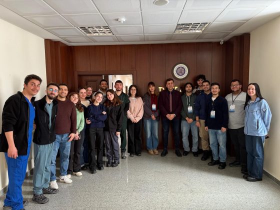 IVSA-Erzurum IVSA-Konya Öğrenci Değişimi Etkinliği Kapsamında Misafir Öğrenciler Yönetimimizi Ziyaret Ettiler