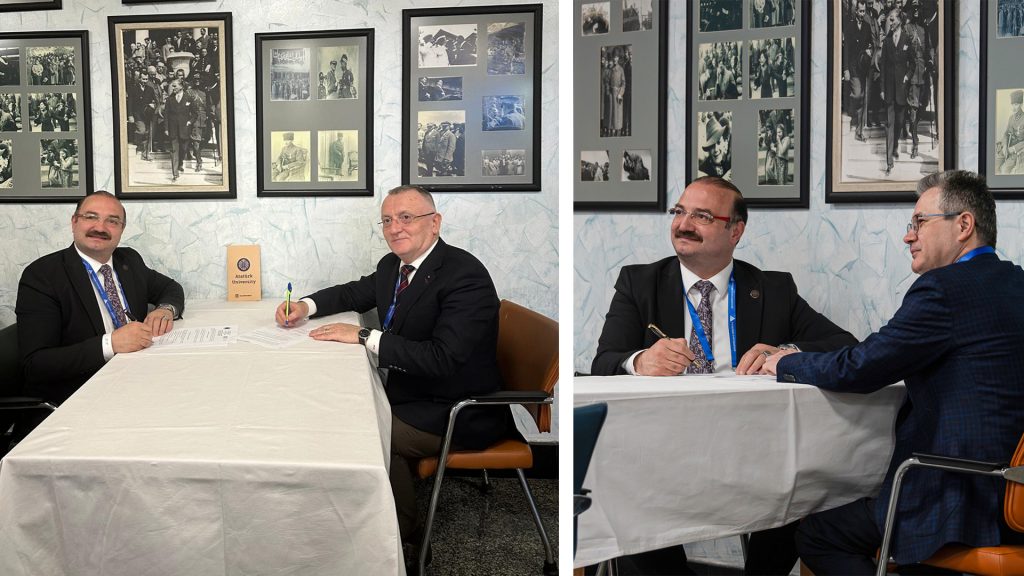 Rektör Hacımüftüoğlu, Avrupa Üniversiteler Birliği Konferansında Stratejik Anlaşmalara İmza Attı