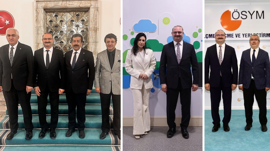 Rektör Hacımüftüoğlu Başkent Ankara’da Çeşitli Temaslarda Bulundu