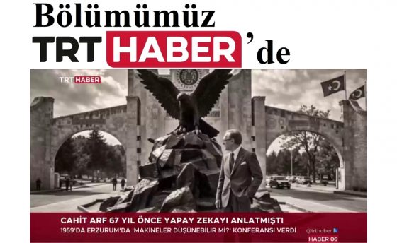 Yapay Zeka ve Veri Mühendisliği Bölümümüz TRT Haber’de Yer Aldı
