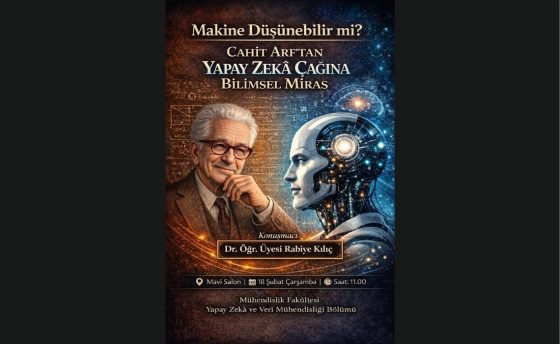 Cahit ARF’tan Yapay Zeka Çağına Bilimsel Miras “Makineler Düşünebilir Mi?” Konferansı Gerçekleştirildi