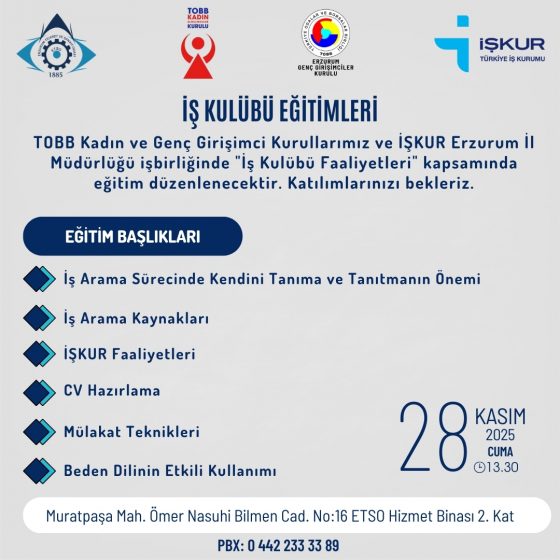 İş Kulübü Eğitimleri