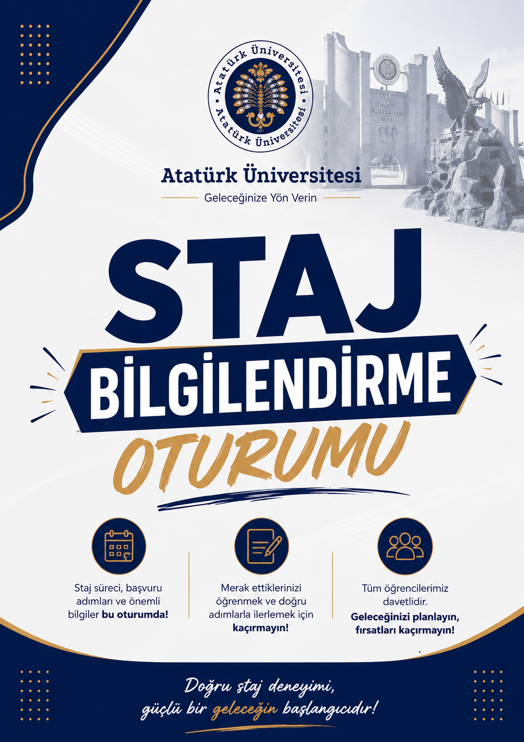 Staj Bilgilendirme Oturumu